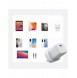 Joyroom Fast USB Typ C Väggladdare 25W 3A UK-kontakt Vit (L-P251)