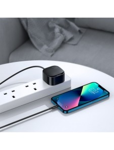 Liten snabb USB Typ C PD-laddare 20W UK-kontakt Vit (L-P210)