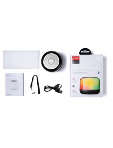 Joyroom bluetooth 5.1 RGB trådlös högtalare svart (JR-ML03)