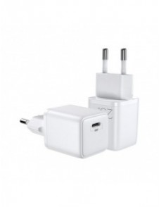 Joyroom Fast USB Typ C Väggladdare 25W 3A EU-kontakt Vit (L-P251)