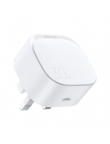 Liten snabb USB Typ C PD-laddare 20W UK-kontakt Vit (L-P307)