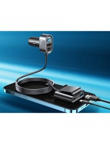 Joyroom billaddare 2xPD + 2xQC3.0 72W 1,5m svart (JR-CL05)