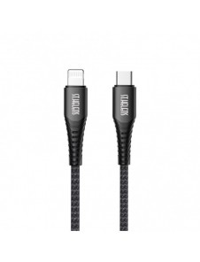 Joyroom MFI USB Typ C - Lightning-kabel 2,1A 1,8m svart (ST-C04 1,8M Svart)