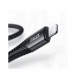 Joyroom MFI USB Typ C - Lightning-kabel 2,1A 1,8m svart (ST-C04 1,8M Svart)