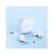 Joyroom TWS hörlurar trådlös ENC vattentät IPX4 Bluetooth 5.3 vit (JR-TL11)