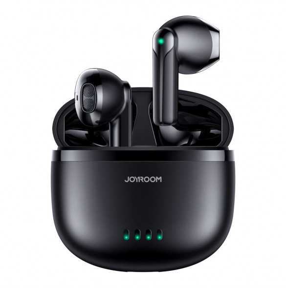 Joyroom hörlurar TWS trådlös ENC vattentät IPX4 Bluetooth 5.3 svart (JR-TL11)