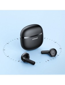 Joyroom hörlurar TWS trådlös ENC vattentät IPX4 Bluetooth 5.3 svart (JR-TL11)