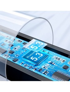 Joyroom hörlurar TWS trådlös ENC vattentät IPX4 Bluetooth 5.3 svart (JR-TL11)