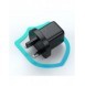 Joyroom liten snabbladdare USB Typ C PD 25W UK-kontakt svart + USB Typ C - USB Typ C-kabel (L-P251)