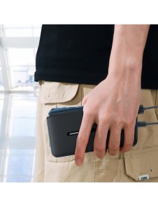 Joyroom powerbank 10000mAh 2,1A 2x USB svart (JR-T012 svart)
