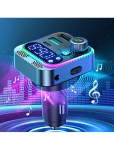 Joyroom FM-sändare / billaddare 48W PPS/PD/QC3.0 svart (JR-CL16)