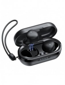 Joyroom TWS Bluetooth 5.1 300mAh trådlösa hörlurar svarta (JR-TL1 Pro)
