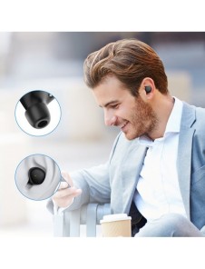 Joyroom TWS Bluetooth 5.1 300mAh trådlösa hörlurar svarta (JR-TL1 Pro)