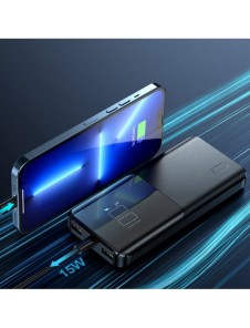 Joyroom powerbank 15W 10000mAh PD QC3.0 AFC svart (JR-T013)