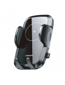 Joyroom Car Air Vent Mount Hållare Qi trådlös laddare 15W svart (JR-ZS241)
