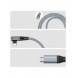 Joyroom Lightning till HDMI 4K 60Hz adapter skärm spegelvänd grå (SY-35L1)