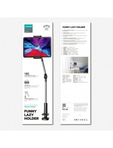 Joyroom universell telefonhållare surfplatta lathållare svart (JR-ZS263)