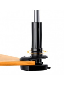 Joyroom universell telefonhållare surfplatta lathållare svart (JR-ZS263)
