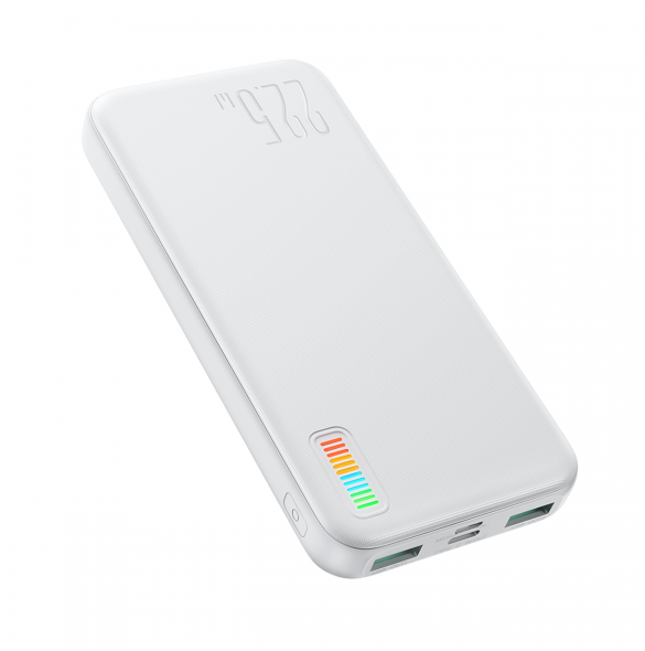 Joyroom powerbank 10000mAh Dazzling Series 22,5W vit (QP194)