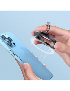 Joyroom kit multifunktionell magnetisk bilhållare ringtelefonstöd svart (JR-ZS294)
