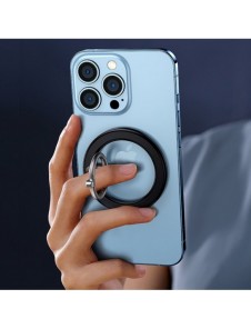 Joyroom kit multifunktionell magnetisk bilhållare ringtelefonstöd svart (JR-ZS294)