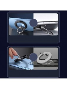 Joyroom kit multifunktionell magnetisk bilhållare ringtelefonstöd svart (JR-ZS294)