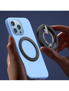 Joyroom kit multifunktionell magnetisk bilhållare ringtelefonstöd svart (JR-ZS294)