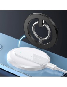 Joyroom kit multifunktionell magnetisk bilhållare ringtelefonstöd svart (JR-ZS294)