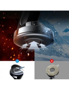 Joyroom bilhållare med 15W Qi trådlös laddare (MagSafe-kompatibel) svart (JR-ZS240)