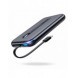 Joyroom powerbank med inbyggd Lightning-kabel 20W 10000mAh PD QC3.0 svart (JR-L001- Lightning)