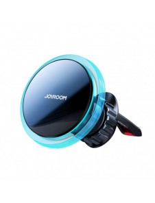 Joyroom Air Vent Biltelefonhållare med 15W Qi trådlös laddare (MagSafe-kompatibel) Silver (JR-ZS291)