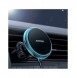 Joyroom Air Vent Biltelefonhållare med 15W Qi trådlös laddare (MagSafe-kompatibel) Silver (JR-ZS291)