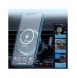 Joyroom Air Vent Biltelefonhållare med 15W Qi trådlös laddare (MagSafe-kompatibel) Silver (JR-ZS291)