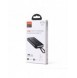 Joyroom Linglong powerbank 10000mAh 20W Strömförsörjning Snabbladdning USB / USB Typ C / inbyggd USB Type C-kabel svart JR-L001