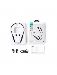 Joyroom DS1 Sport Wireless Neckband Hörlurar - Svart