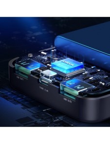 Joyroom powerbank 20000mAh Dazzling Series 12W svart (JR-T017)