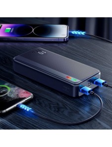 Joyroom powerbank 20000mAh Dazzling Series 12W svart (JR-T017)