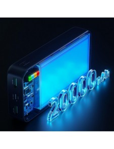 Joyroom powerbank 20000mAh Dazzling Series 12W svart (JR-T017)