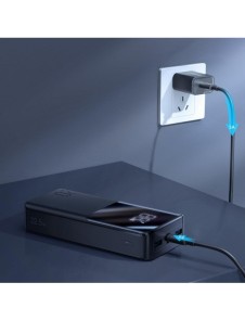 Joyroom powerbank 20000mAh 22,5W PD QC3.0 AFC svart (JR-QP192)