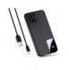 Joyroom Starchi powerbank 10000mAh 20W Strömleverans Snabbladdning 2x USB / 1x USB Typ C svart (JR-QP190)