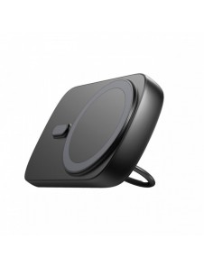 Trådlös powerbank 6000mAh Joyroom JR-W030 20W MagSafe med ring och stativ - svart