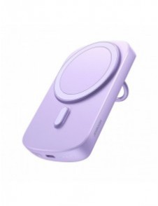 Trådlös powerbank 6000mAh Joyroom JR-W030 20W MagSafe med ring och stativ - lila