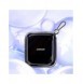 Joyroom powerbank 10000mAh Jelly Series 22,5W med inbyggd USB C-kabel svart (JR-L002)