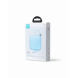 Joyroom powerbank 10000mAh Jelly Series 22,5W med inbyggd USB C-kabel blå (JR-L002)