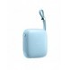 Joyroom powerbank 10000mAh Jelly Series 22,5W med inbyggd USB C-kabel blå (JR-L002)