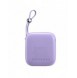 Joyroom powerbank 10000mAh Jelly Series 22,5W med inbyggd USB C-kabel lila (JR-L002)