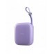 Joyroom powerbank 10000mAh Jelly Series 22,5W med inbyggd USB C-kabel lila (JR-L002)