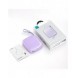 Joyroom powerbank 10000mAh Jelly Series 22,5W med inbyggd USB C-kabel lila (JR-L002)