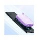 Joyroom powerbank 10000mAh Jelly Series 22,5W med inbyggd USB C-kabel lila (JR-L002)