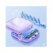 Joyroom powerbank 10000mAh Jelly Series 22,5W med inbyggd USB C-kabel lila (JR-L002)